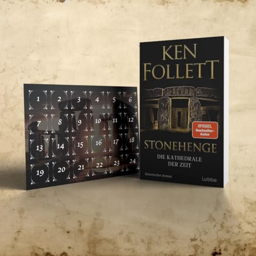 Stonehenge - Die Kathedrale der Zeit von Ken Follett + 1 exklusiver Adventskalender