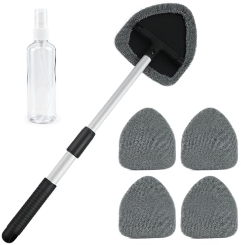 Herramientas De Limpieza De Parabrisas De Coche Giratorio 180° y Ampliable