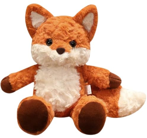 Joygoodta Fuchs-Stofftier, 35, 6 cm, ultraweicher, süßer Fuchs-Plüsch, Warmer Kuschelbegleiter für Kinder und Erwachsene