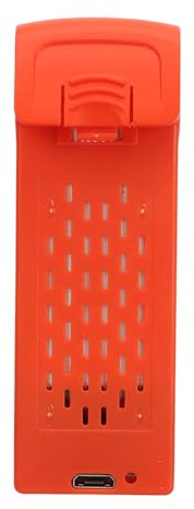 7,4 V 2200 mAh Li-Ion-Akku für Drohnen mit Kunststoffgehäuse und Mehrfachschutz, tragbarer UAV-Akku für LYERC L500PRO (Orange)