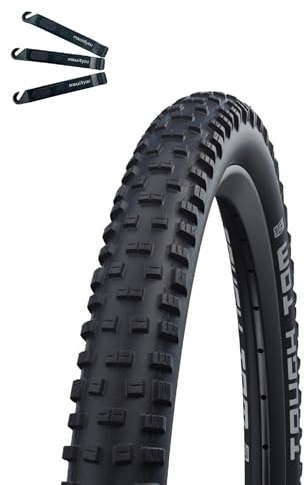 1 x Schwalbe Tough Tom Drahtreifen Active Line K-Guard Schwarz 60-622 (29 x 2,35) inkl. maxxi4you Reifenheber