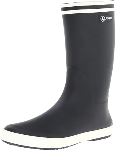 Aigle Unisex Kinder Lolly Pop Gummistiefel, Blau Marine Blanc, 29 EU