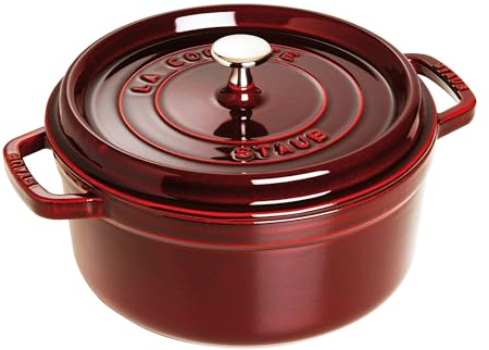 Staub COCOTTE Redonda 18 CM Granate, Hierro Fundido