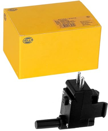 HELLA 6ZF 008 621-051 Schalter, Rückfahrleuchte - 12V - 2-polig - geclipst | Kompatibel mit: MERCEDES-BENZ 124 Cabriolet, 124 Coupe, 124 Stufenheck, 124 T-Model, 190