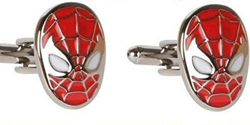 Spiderman-Man-Manschettenknöpfe.