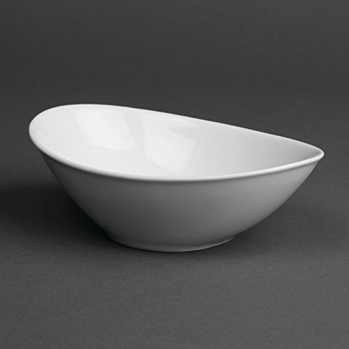12X Royal Porcelain Classic White Salad Bowls 150mm Kitchen Dish Restaurant