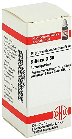 DHU Silicea D60 Streukügelchen, 10 g Globuli