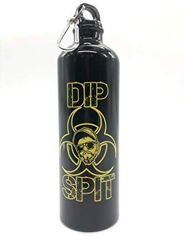 Dip Spit Black Bottle, spittoon, spitter, chew, tobacco, snuff, grizzly, copenhagen, juice, longhorn