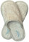LINEN & COTTON Pantofole per il Bagno Uomo/Donna ALBA - (Eur 41-42) Beige