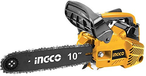 Motosega per Potatura a Scoppio INGCO | Lama 22cm | 25,4cc - 1,2hp (0,9Kw)