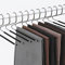 Eurotel - Lot de 12 - Cintre Pantalon - Pli Intelligent - Anti Glisse - Choix et Rangement Facile