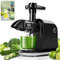 Aigostar Joyslow- Estrattore di Succo a Freddo, Estrattore frutta e verdura con Motore Silenzioso e funzione inversa. Facile da pulire con un pennello. con Ricettario