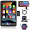 Autoradio 1 Din Android GPS Wireless Carplay Android Auto 10,1 Pollici Touch Screen Ruotato Verticale Schermo 1 Din Stereo Auto Bluetooth WiFi FM/RDS Radio, SWC, USB, Telecamera Posteriore + Mic