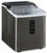 Klarstein Macchina Ghiaccio 1.5L, Macchina del Ghiaccio Professionale, Fabbricatore Ghiaccio Secco fino a 12kg, Cubetti di Grandi e Piccole Dimensioni, Macchina Ghiaccio Casa Autopulente, Ice Maker