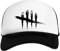 Dead by Daylight-Logo Weiß Schwarz Unisex Kinder Baseball Cap Kids White Black