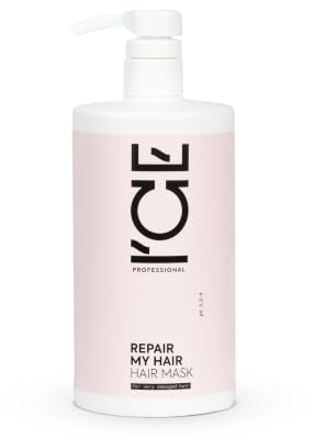 ICE Professional by Natura Siberica Repair My Hair Mask 750ml – Tiefenreparierende Haarmaske für Geschädigtes & Trockenes Haar, Stärkung, Glanz & Feuchtigkeitsboost, Anti‑Frizz Intensive Pflege