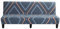 Jianyana Universal Sofabezug 3-Sitzer, ausziehbar ohne Armlehne Bezug für Schlafsofa Klappbar ohne Armlehnen, Sofaschutz Wohnzimmer, Diamant-B
