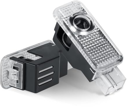 ZAPORA Car Welcome Door Light for Audi Q5 2010-2020 Door Light Projector HD No Fade Projector Ghost Shadow Lights Puddle Lights Car Accessories