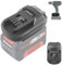 TPDL EIN18PAR - Adattatore batteria per uno su per utensili elettrici Parkside, convertitore per una batteria agli ioni di litio da 18 V, per Parkside 20 V, serie XTeam