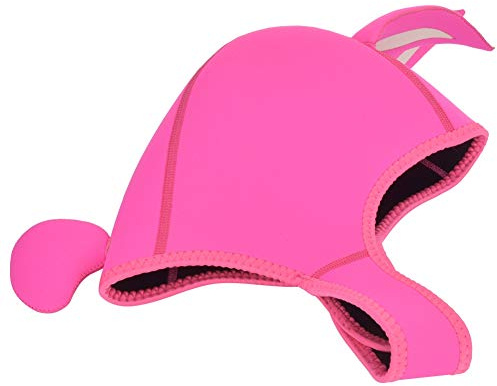 Drfeify Diving Hat,Thicken Neoprene Animal Cartoon Diving Helmet Hood Equipment for Snorkeling (Bunny)