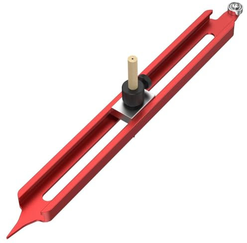 Myqqhbs Konturenlehre-Anreißwerkzeug, Präzises Profil-Anreißlineal mit Verstellbarem Bleistifthalter, /Ecklehre für die Holzbearbeitung