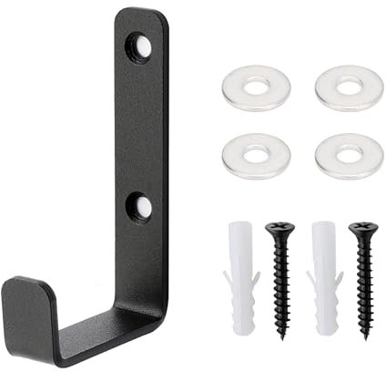 Ganchos Resistentes Para Pared En Forma De J, Ganchos Para Colgar, 1PCS Ganchos Para Colgadores De Garaje, Ganchos De Pared En J Resistentes, Gancho Pared, Perchero Pared, Ganchos Para Colgar Ropa