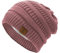 Century Star Mütze Damen Winter Strickmütze Grobstrick Warme Beanie mit Innenfutter