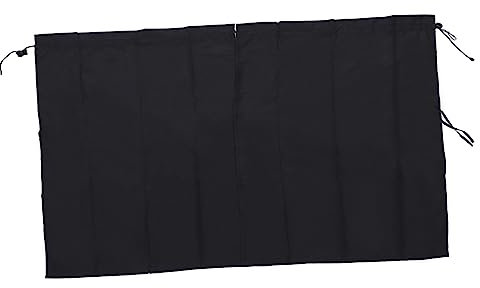 iplusmile Removable Privacy Sunshade Curtain Für Auto Flexibles Trennvorhang Front Und Heckscheibe Uv-Schutz Für Suvs Und Nutzfahrzeuge Schwarz