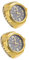 WRITWAA 2 Stk Uhr Mit Elastischem Ring Gold Smartwatch Paar Fingerringuhr Chronographenuhr Für Herren Ringuhr Für Damen Uhr Wasserdicht Uhr Entworfen Ringfinger Arbeitsuhr Rand Uhren Black