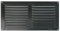 Amig - Rejilla Rectangular de Aluminio | Rejillas de Ventilación para Salida de Aire | Ideal para Techo de Cocina y Baño | Medidas 150 x 300 mm | Color Negro