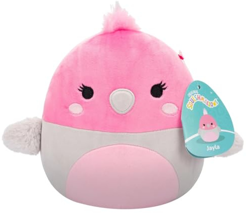 Squishmallows Jayla The Cockatoo Plüschtier, 19 cm