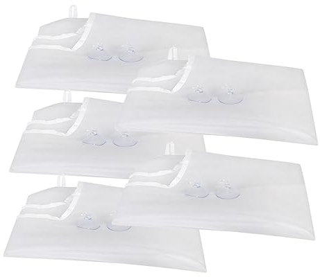 TOVINANNA 5stücke Teiliges Bart-schneide-schürze Für Herren Wasserdichtes Bartfänger Design Mit Saugnapf Für Einfaches Rasieren Und Müheloses Aufräumen Für Gepflegte Bärte