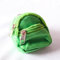 Mini-Puppenrucksack, Schulranzen-Modell, Puppenhaus-Schulzubehör für Puppenhaus im Maßstab 1:6, Miniatur-Schultaschen-Modell, Puppenhaus-Zubehör, Grün, 1 Stück