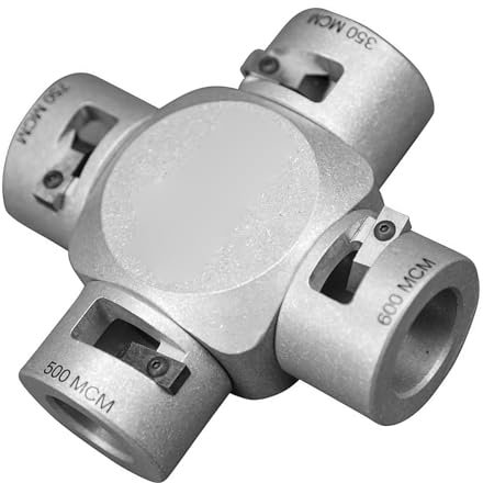 Pelacables grande, 350MCM 500MCM 600MCM 750MCM Pelacables 4 en 1, herramienta pelacables de aleación de aluminio, cortadora de cables para quitar la cubierta de forma segura