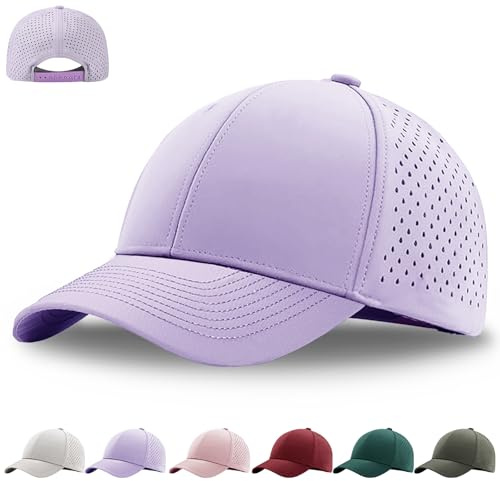 WENAUANG Basecap Herren, Sport Cap Atmungsaktiv, Mesh Running Caps, Schnelltrocknend Sonnenschutz Baseballkappe für Outdoor-Aktivitäten, Golf, Tennis, für Herren und Damen
