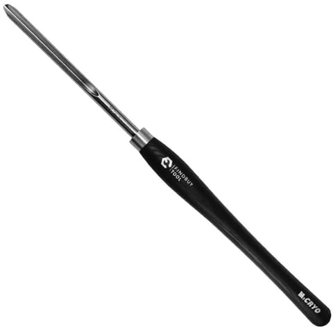 FindBuyTool - Strumento per tornitura del legno per tornio, scalpello per tornio a ciotola da 5/8, per tornitura del legno, M2 HSS, per gli appassionati di lavorazione del legno fai da te (1 pz)