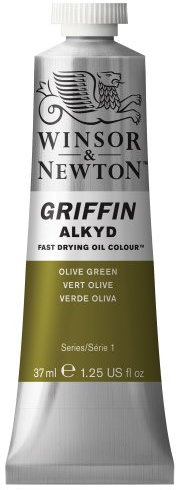 Winsor & Newton Griffin Alkyd Huile Tube 37ml 447 Vert Olive