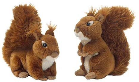 WWF 14546 Eichhörnchen 2-fach sortiert 15 cm