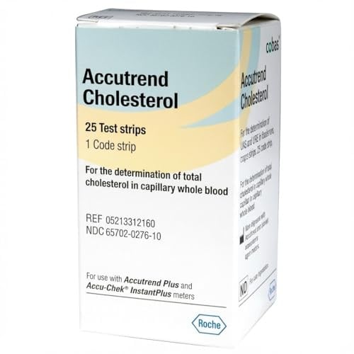 ACCUTREND Cholesterol Teststreifen 25 St