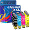 Tito-Express PlatinumSerie 4 Druckerpatronen XXL als Ersatz für Epson T1631 T1632 T1633 T1634 16XL | Für Workforce WF-2630 WF 2650 DWF 2750 DWF 2510 WF 2010 W 2660 DWF WF-2760 DWF