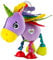 Lamaze Baby Spielzeug Ella, das Einhorn Clip & Go, Greifling, Stoffspielzeug Kleinkind, Motorikspielzeug Beißen, Greifen & Geräusche Erzeugen, Geschenke zur Geburt, Babyspielzeug ab 0 Monaten
