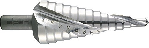ALPEN Stufenbohrer Gr.1 HSS-Eco 2 Schneiden Bohrer Durchmesser 4-12 mm, 1 Stück,72600412100