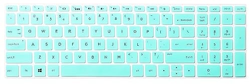 sourcingmap Silicone Keyboard Cover Protector for HP Pavilion 15 Laptop, Ultra Thin Protective Laptop Keyboard Cover Film Accessories, Turquoise