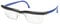 Adlens Individuelle Brille Sehhilfe Lesebrille/schwarz blau / -3.25 Dioptrien