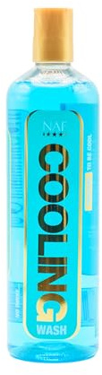 NAF Cooling Wash 500ml – No-Rinse Wash for Horses – Gently Cools, Refreshes & Revives After Exercise – With Peppermint & Spearmint Oils | No-rinse horse wash with peppermint and spearmint oils to cool, refresh and revive after exercise or travel