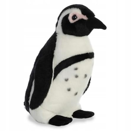 AURORA, 80673, Destination Nation afrikanischer Pinguin, 30,5 cm, Plüschtier, schwarz und weiß