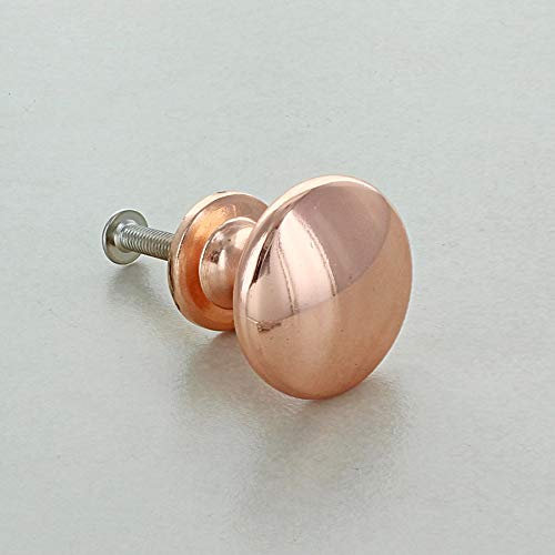 G Decor Türknauf für Schranktüren, Kupfer, Roségold