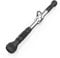 Cable Machine Attachments - Pull Down Rope Tricep Rope Straight Bar Stirrup Handle Row Handle Lat Pulldown Bar - Multigym Multi Home Gym Exercise Accessories Bars (Rubber Coated Straight Bar)