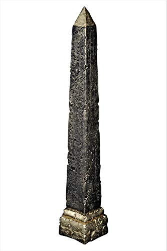 Antikes Wohndesign Obelisk Ägyptische Säule Podest Antik Spalte Skulpture Statue