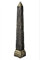 Antikes Wohndesign Obelisk Ägyptische Säule Podest Antik Spalte Skulpture Statue